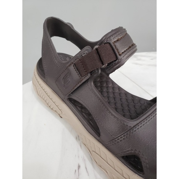 NEW NO BOX - Sandals SKECHERS‎ Foamies Creston Ultra Quarter Strap Brown SIZE 11 main image 6